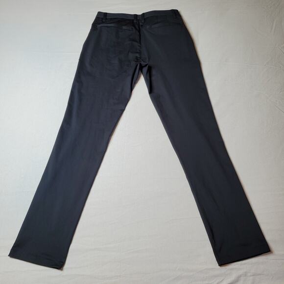 Rhone Men's Size 30X32 NWT Commuter Pants Slim Straight Leg Black 100036 - Picture 5 of 10